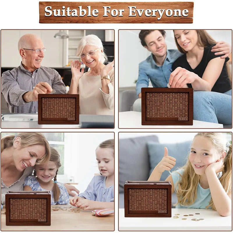 Steleruxe Savings Piggy Bank